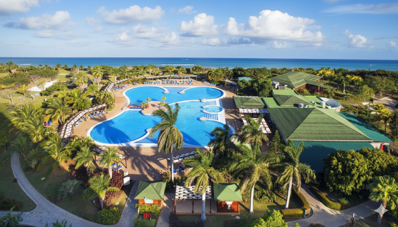 Вид сверху на отель Blau Varadero